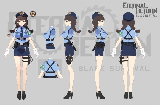 《永恒轮回: 黑色幸存者》公开四大角色新皮肤