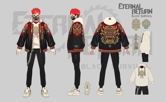 《永恒轮回: 黑色幸存者》公开四大角色新皮肤