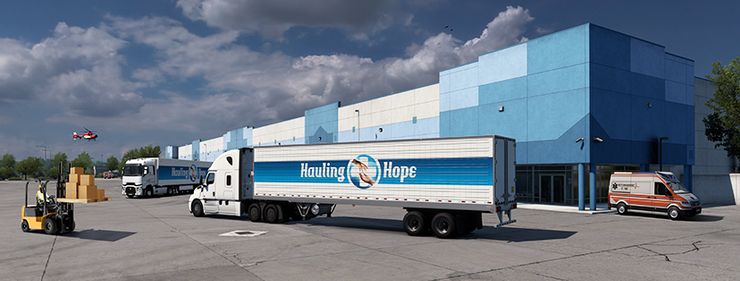 《美国卡车模拟》推出“Hauling Hope”限时活动 致敬疫情中的运输司机