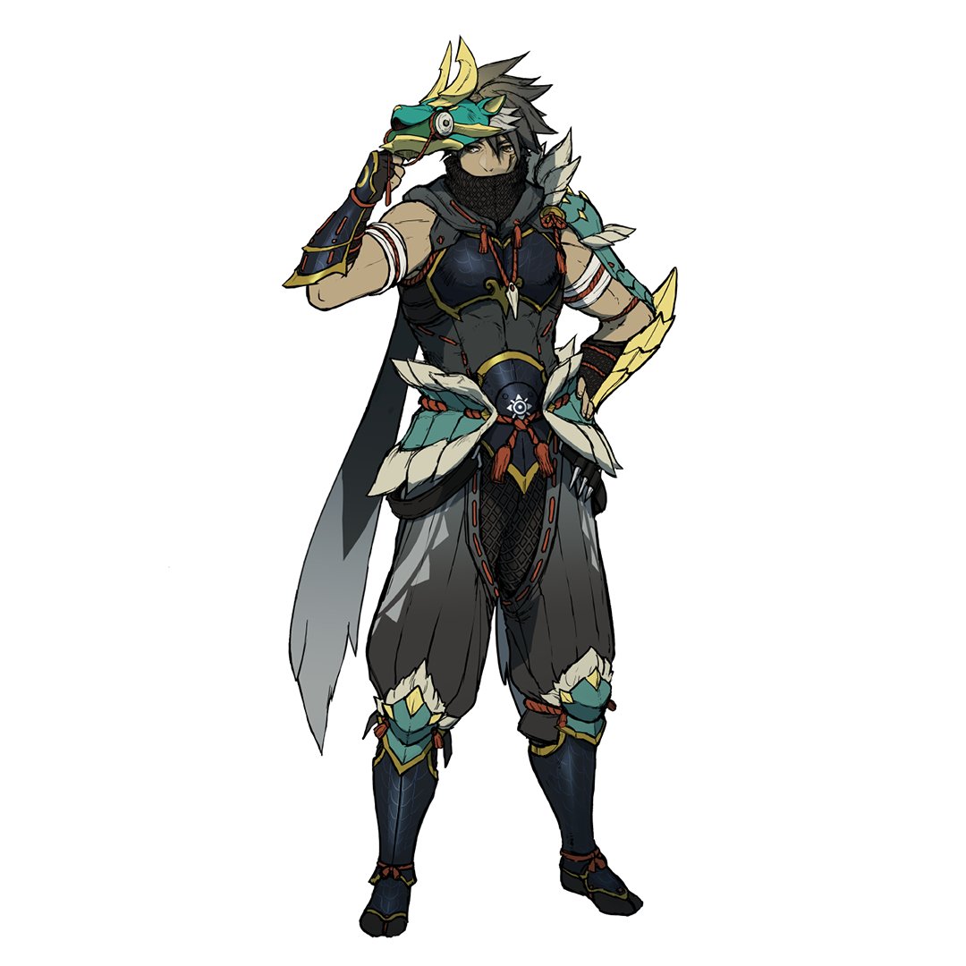 《怪物猎人：崛起》公开NPC角色概念图