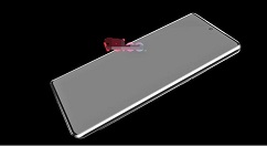 华为P50首张渲染图曝光：首款居中挖孔屏旗舰机