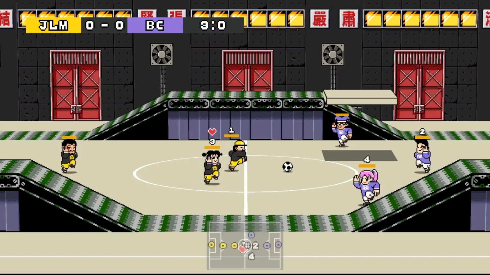 热血体育系列新作《奇怪场地足球》1月28日登陆Switch