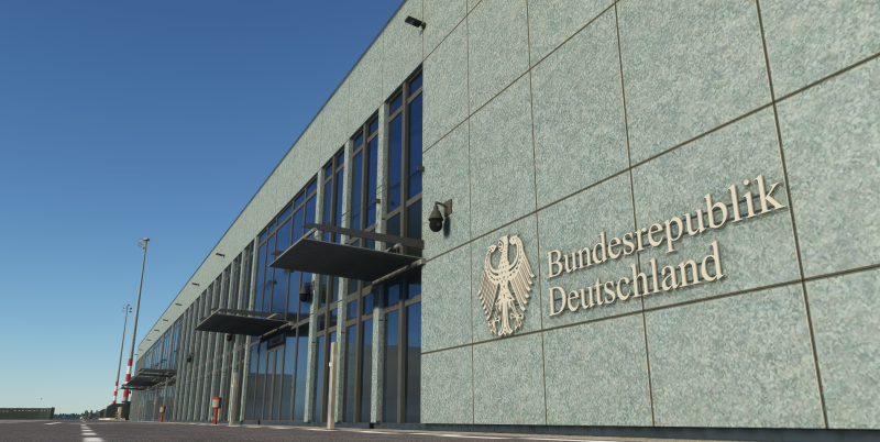 《微软飞行模拟》公开新截图：柏林勃兰登堡机场