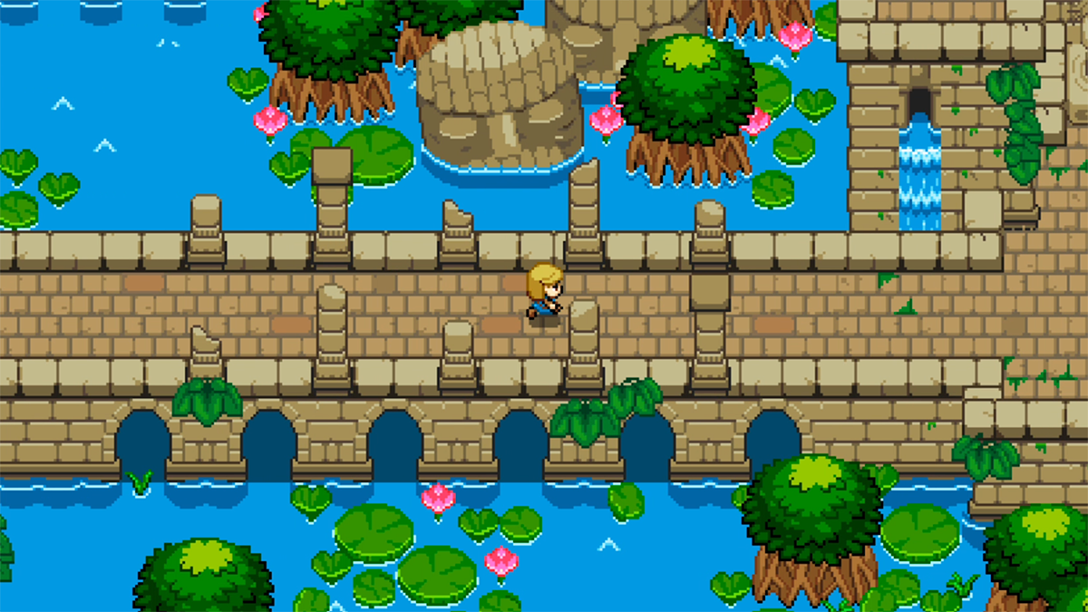 像素风动作RPG《海洋之心》现已在Steam和GOG推出 支持简中