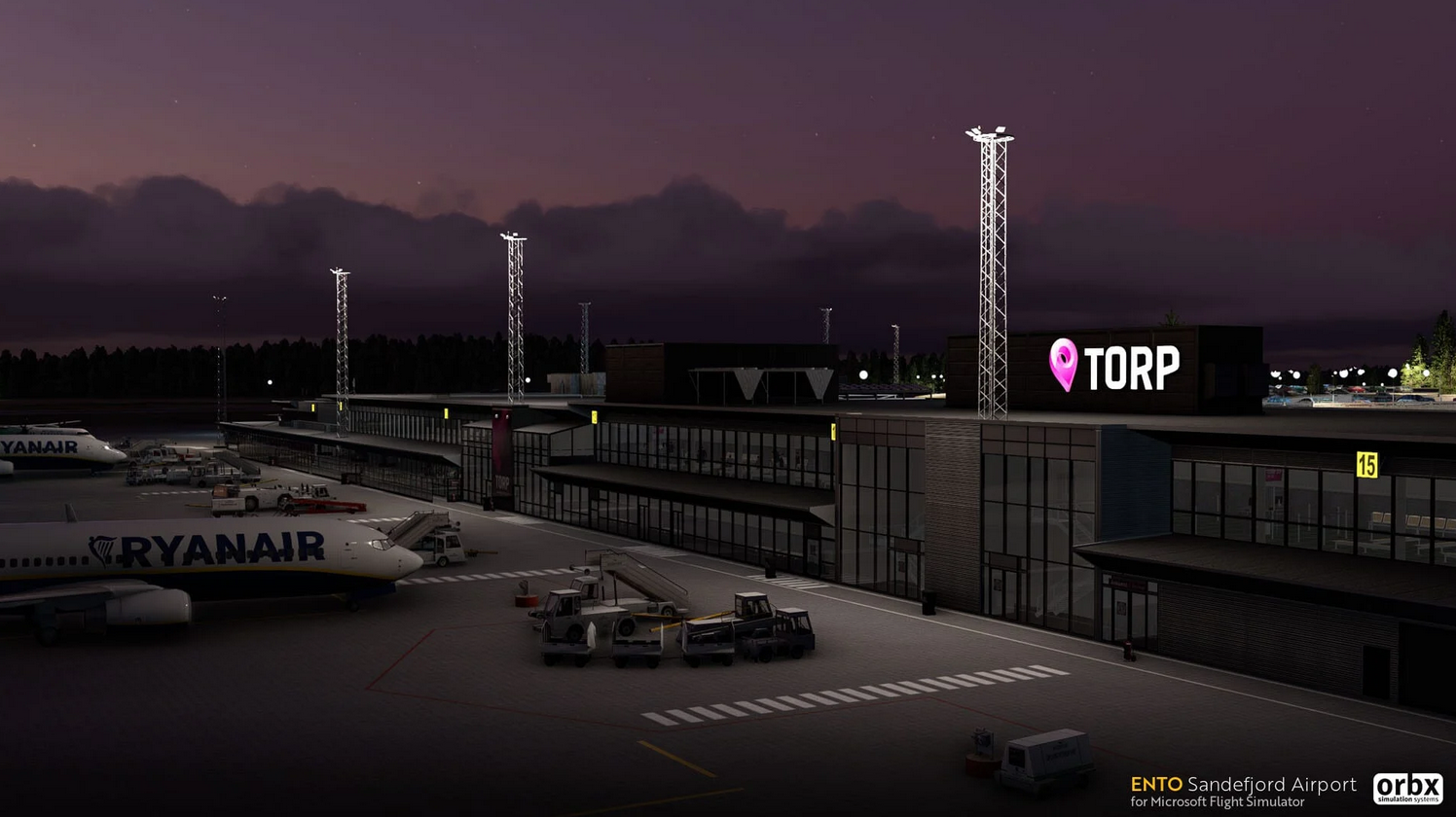 《微软飞行模拟》新图细节展示：挪威机场