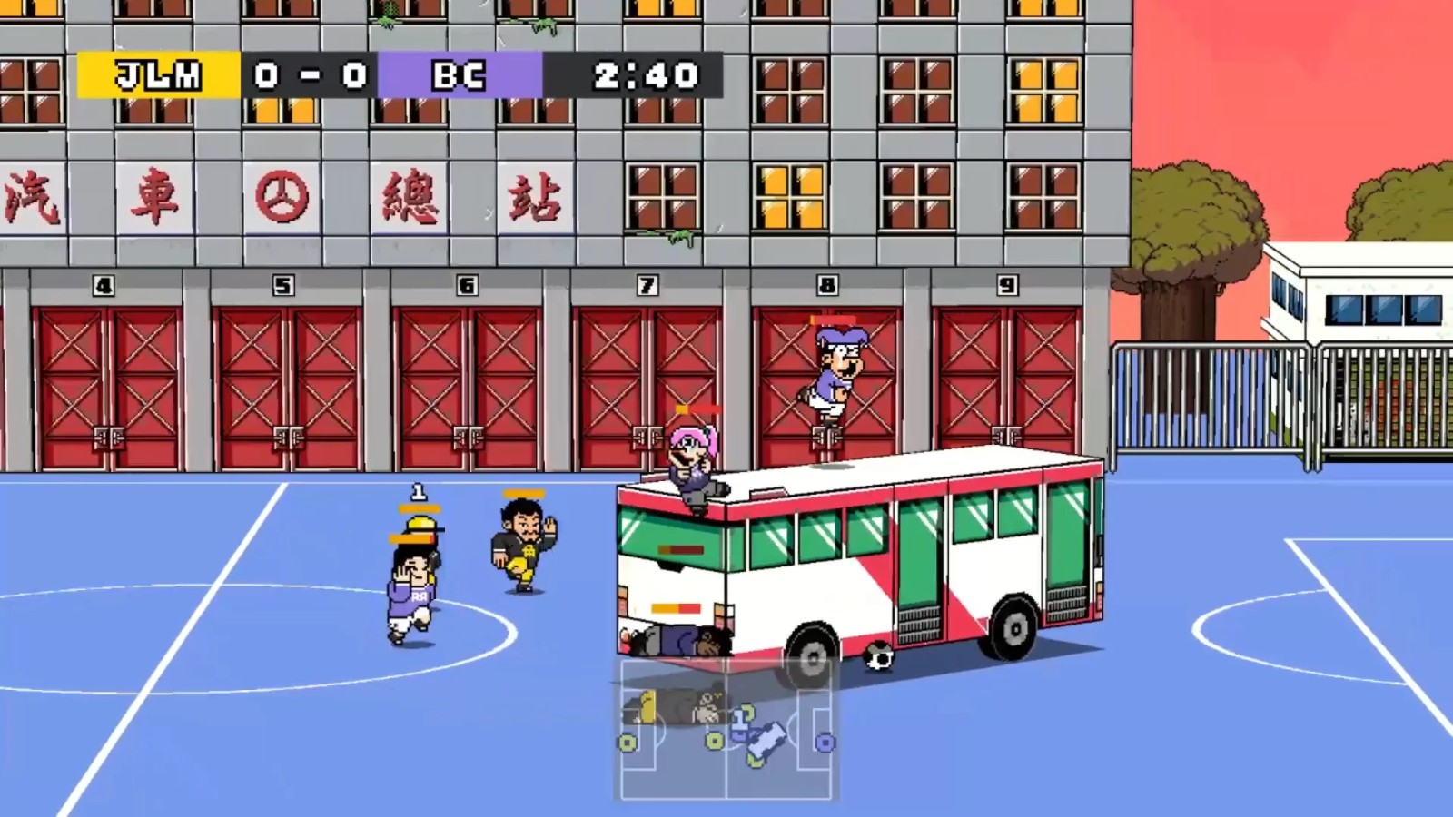 热血体育系列新作《奇怪场地足球》1月28日登陆Switch