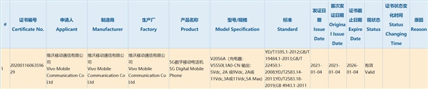 国产骁龙888 vivo X60 Pro+：获得3C认证