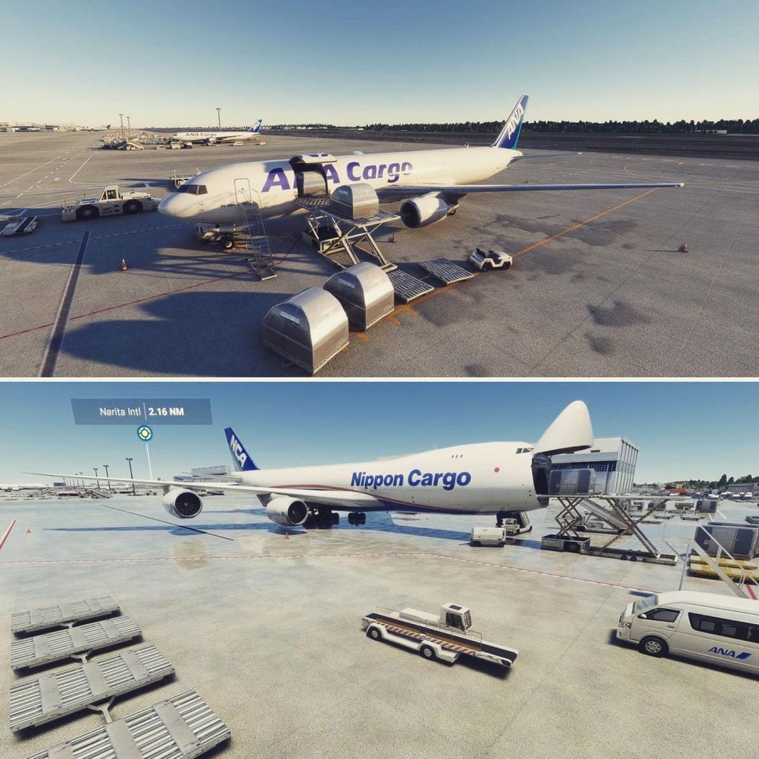 《微软飞行模拟》公开东京成田国际机场展示图