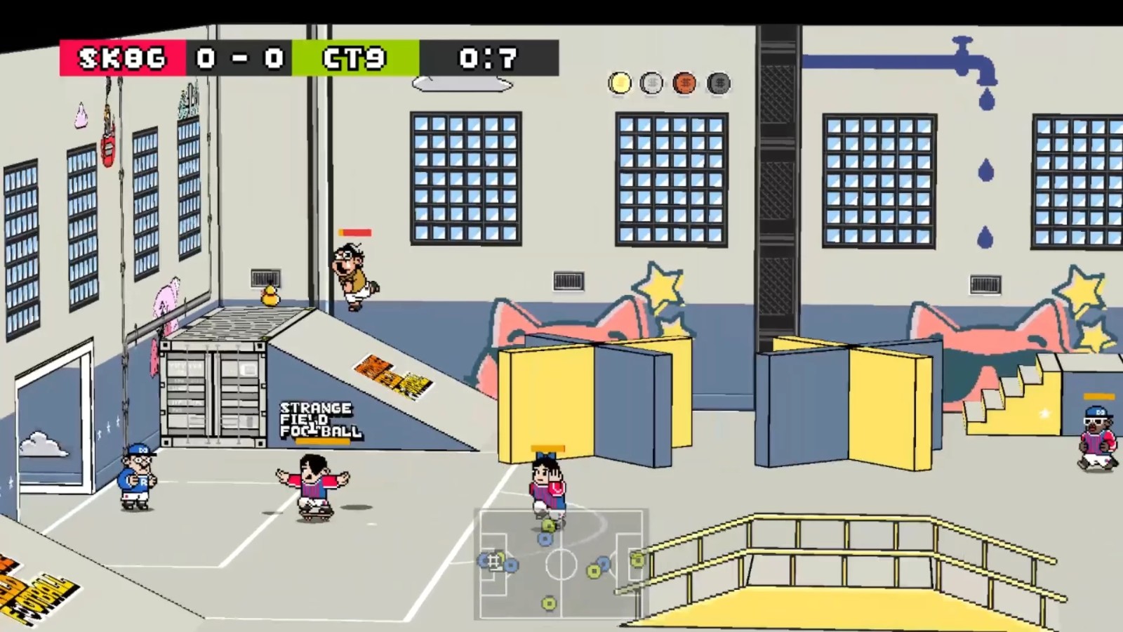 热血体育系列新作《奇怪场地足球》1月28日登陆Switch