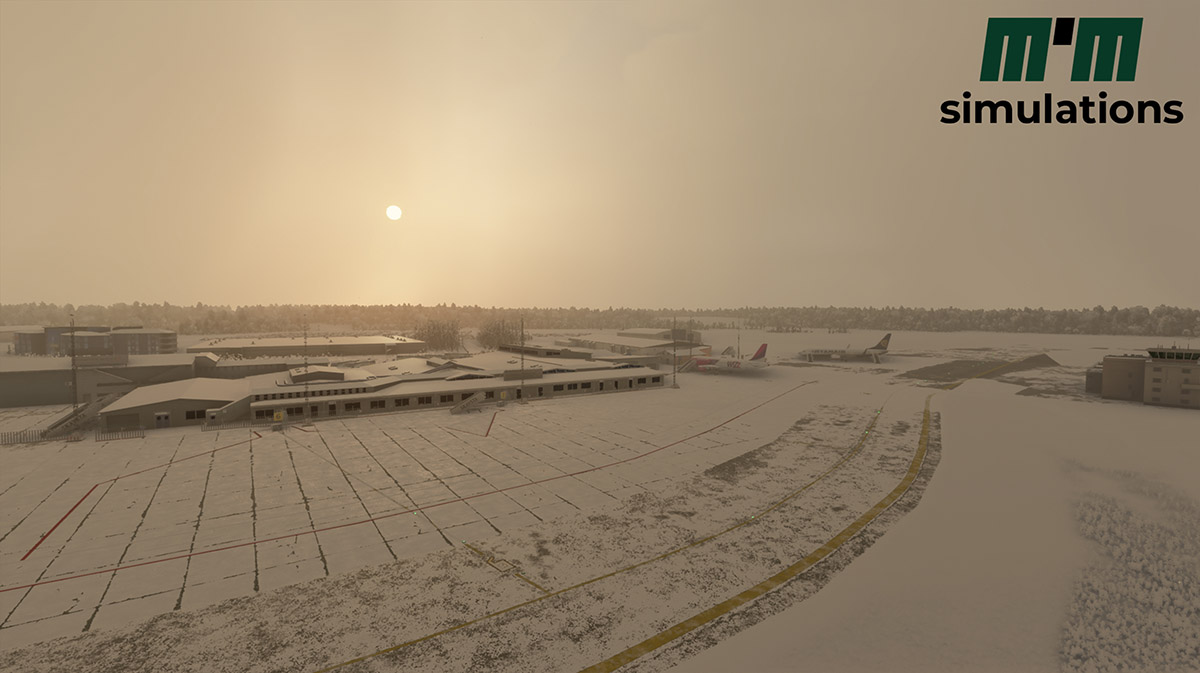 《微软飞行模拟》公开新一批截图：Widerøe和瑞典斯德哥尔摩斯卡夫斯塔机场