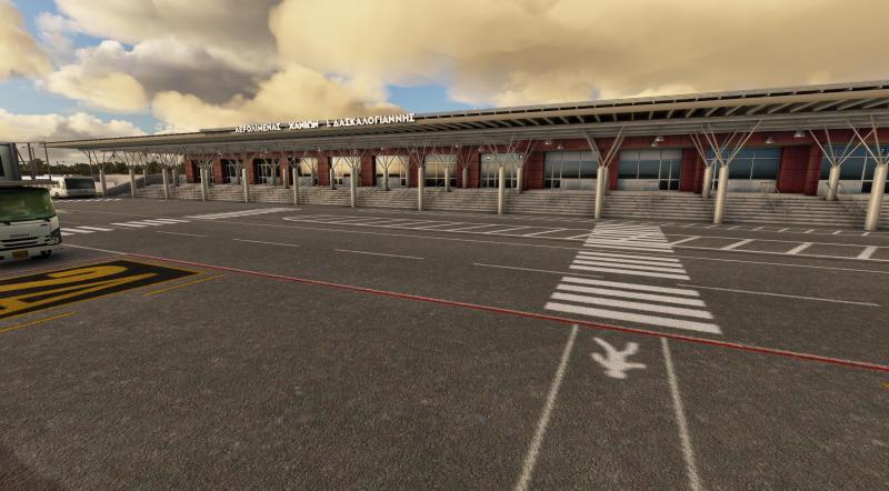 《微软飞行模拟》展示新一批截图：干尼亚机场