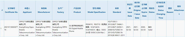 鲁大师公布OPPO Find X3跑分信息：3K屏幕 支持65W快充