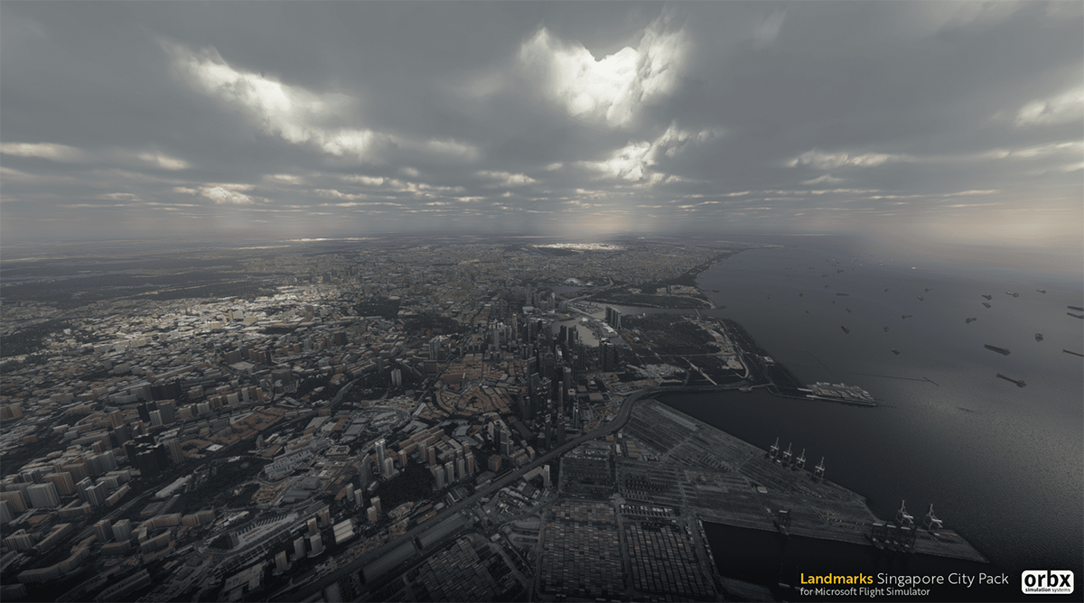 《微软飞行模拟》展示新截图：伦敦牛津机场