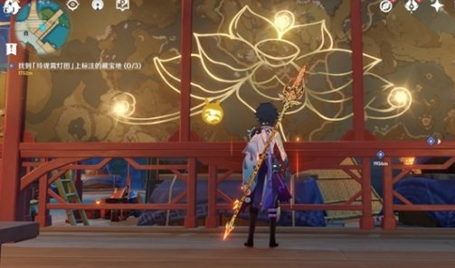 原神玲珑霄灯图琉璃百合在哪里？原神玲珑霄灯图之一任务攻略