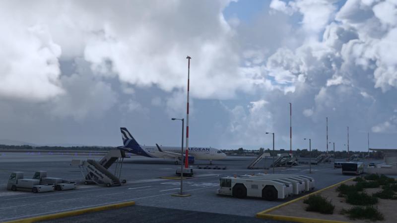 《微软飞行模拟》展示新一批截图：干尼亚机场