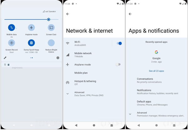Android 12发布首个开发者预览版 全新界面及新增众多功能