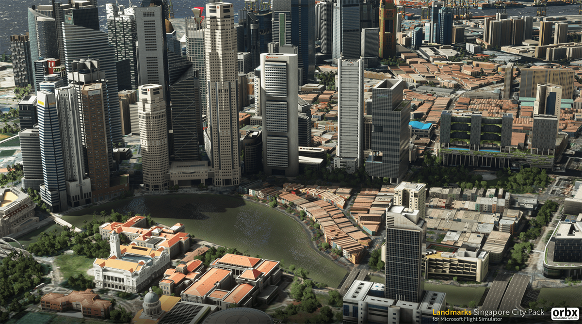 《微软飞行模拟》展示新截图：伦敦牛津机场