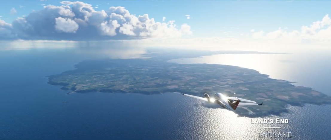 《微软飞行模拟》正式推出英国及爱尔兰更新
