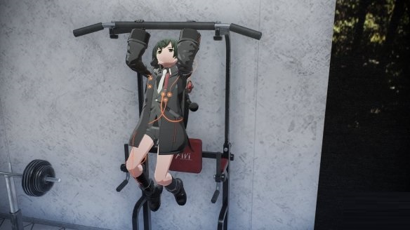 《猩红节点》公开新一批角色截图 展示角色日常习惯及战斗方式