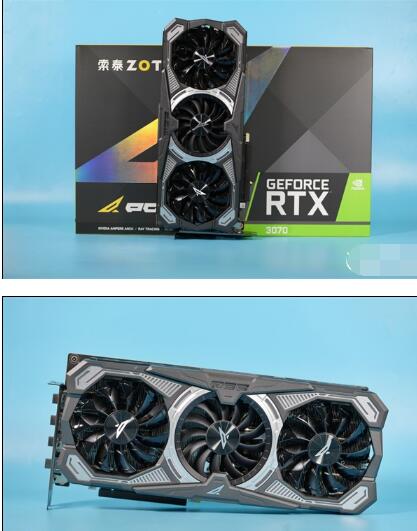 索泰RTX 3070 PGF OC拆解图赏上线：8条6mm纯铜镀镍热管