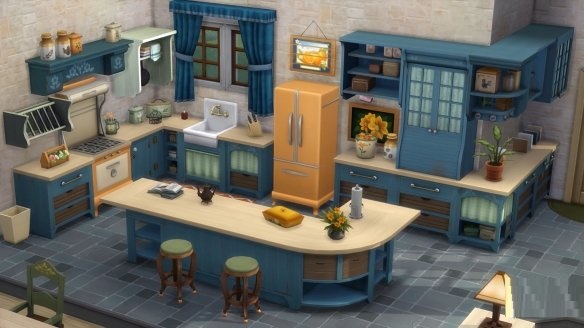 《模拟人生4》发布3个新DLC “复古风潮”、“乡村厨房”、“灰尘大作战”