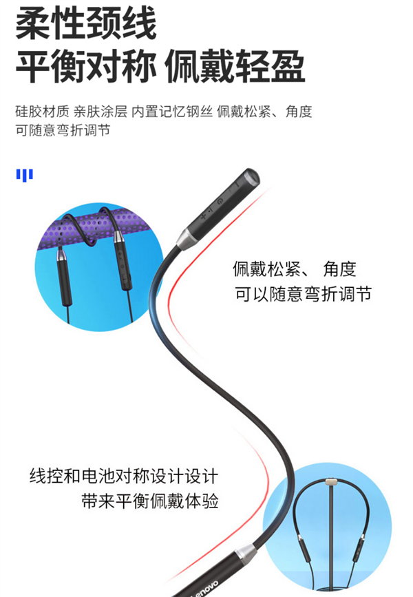 白菜价体验“杜比音效”：联想HE06无线耳机19.9元