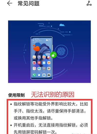华为p40指纹识别不了怎么办 华为p40指纹无法识别解决方法