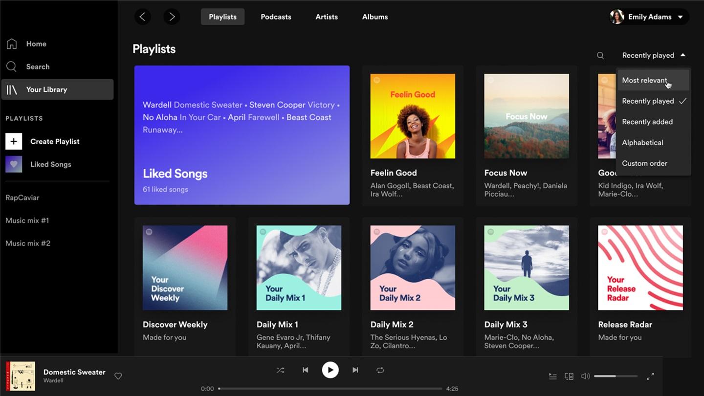 Spotify将对桌面、Mac 和 Web 应用进行改版 将推出全新外观