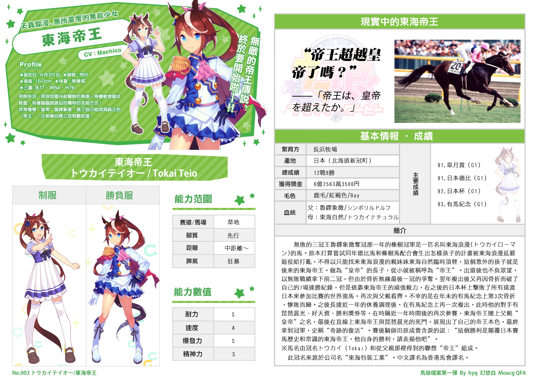 赛马娘手游东海帝王有什么技能?赛马娘手游东海帝王技能详解