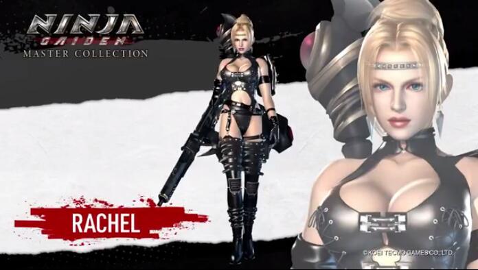 《忍者龙剑传：大师合集》展示绫音/红叶/瑞秋/霞/隼龙角色预告