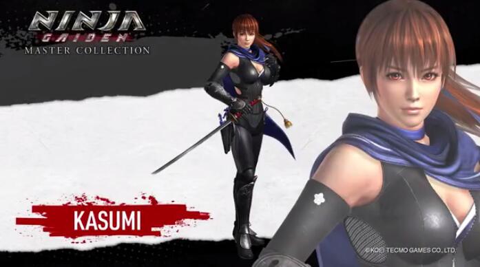 《忍者龙剑传：大师合集》展示绫音/红叶/瑞秋/霞/隼龙角色预告