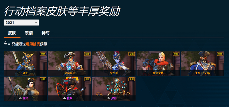 《守望先锋》4月7日再次开启“行动档案”活动