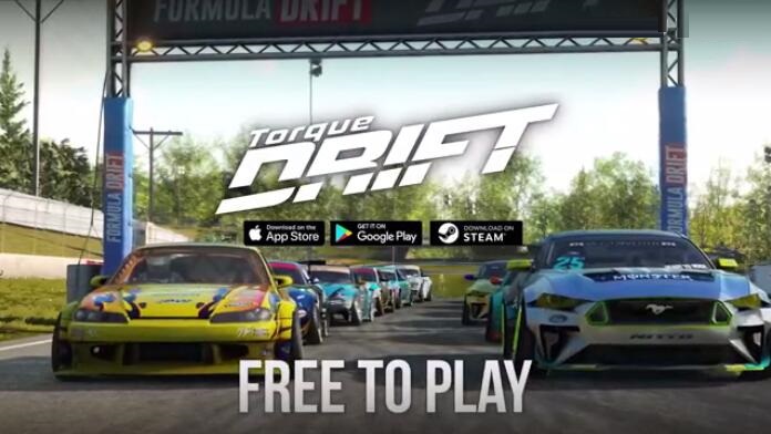 竞速游戏《扭矩漂移》Steam免费发售 支持简体中文