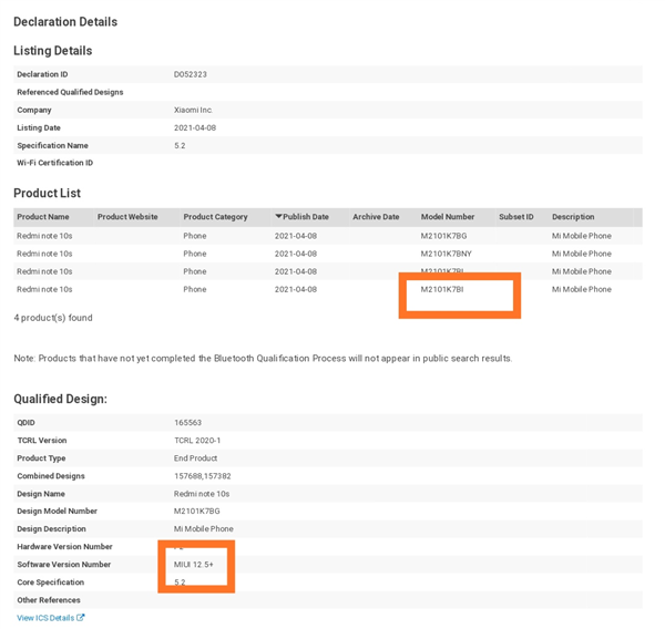 Redmi Note 10s获得NBTC认证：搭载高通732G处理器