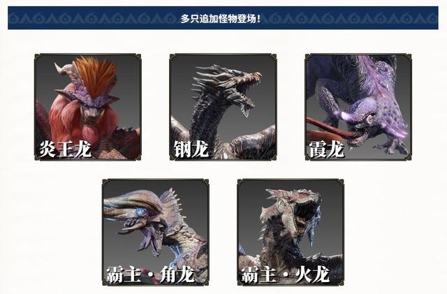 多只追加怪物登场!《怪物猎人崛起》2.0新版本免费更新