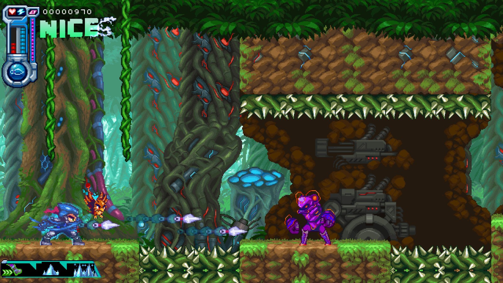 动作游戏《狂暴男孩》2022年登陆PC/Switch/PS/Xbox 致敬洛克人