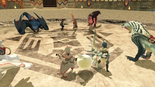 《怪物猎人物语2：破灭之翼》游戏截图、原画艺术图曝光