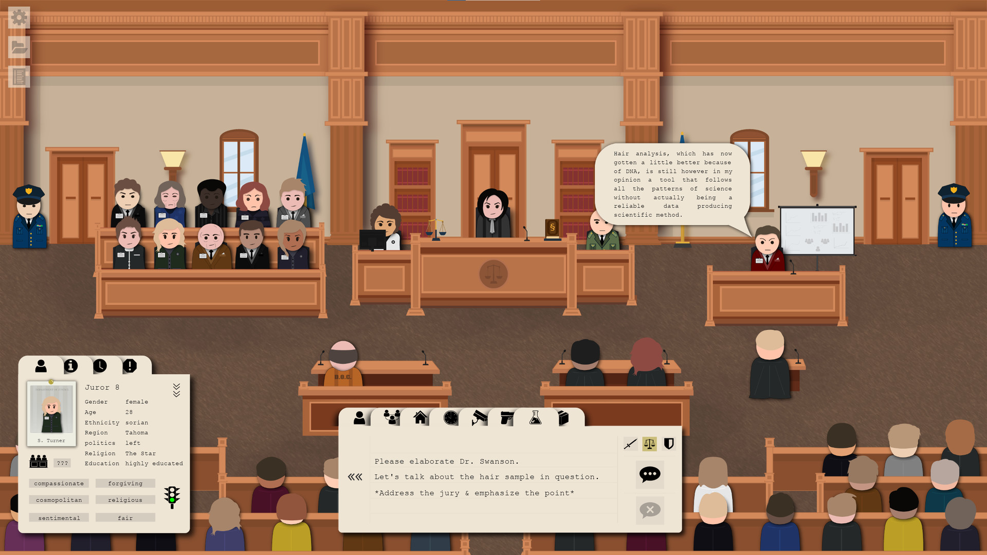 律师模拟RPG游戏《Jury Trial》上架Steam 2021年内发售
