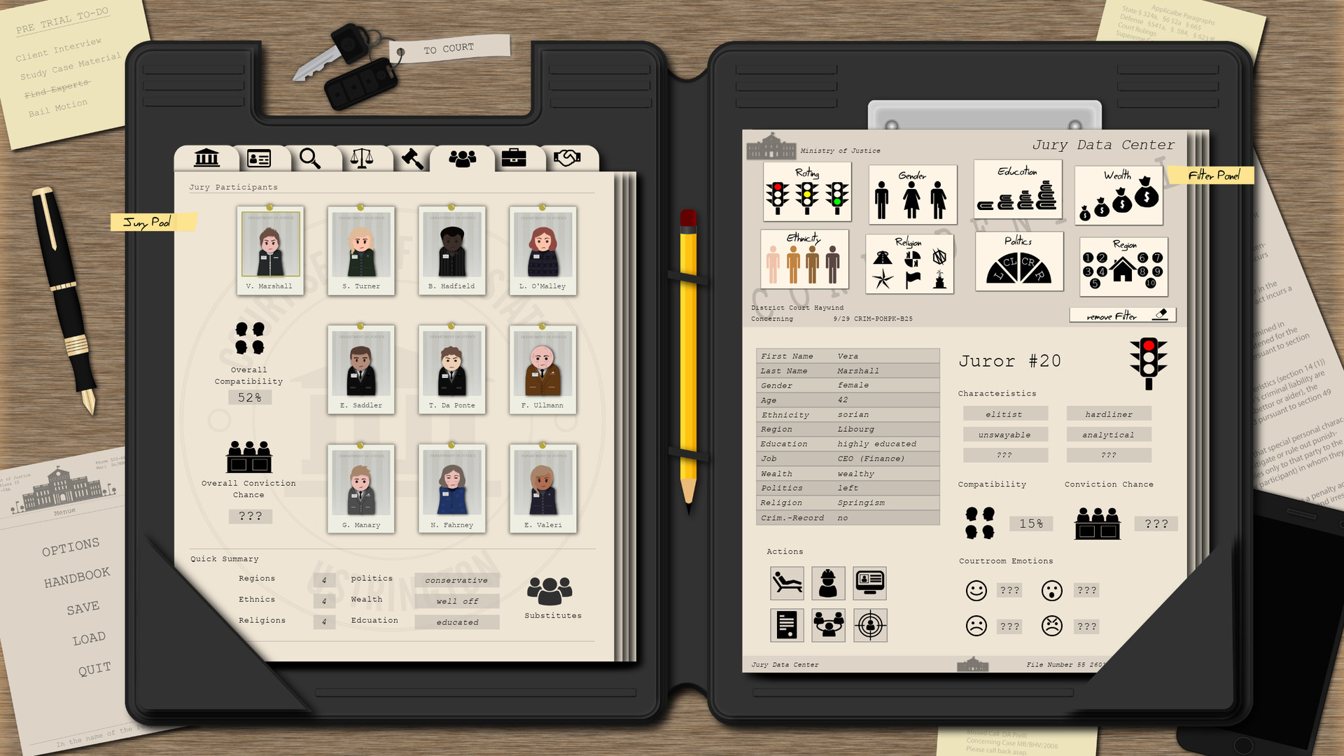律师模拟RPG游戏《Jury Trial》上架Steam 2021年内发售
