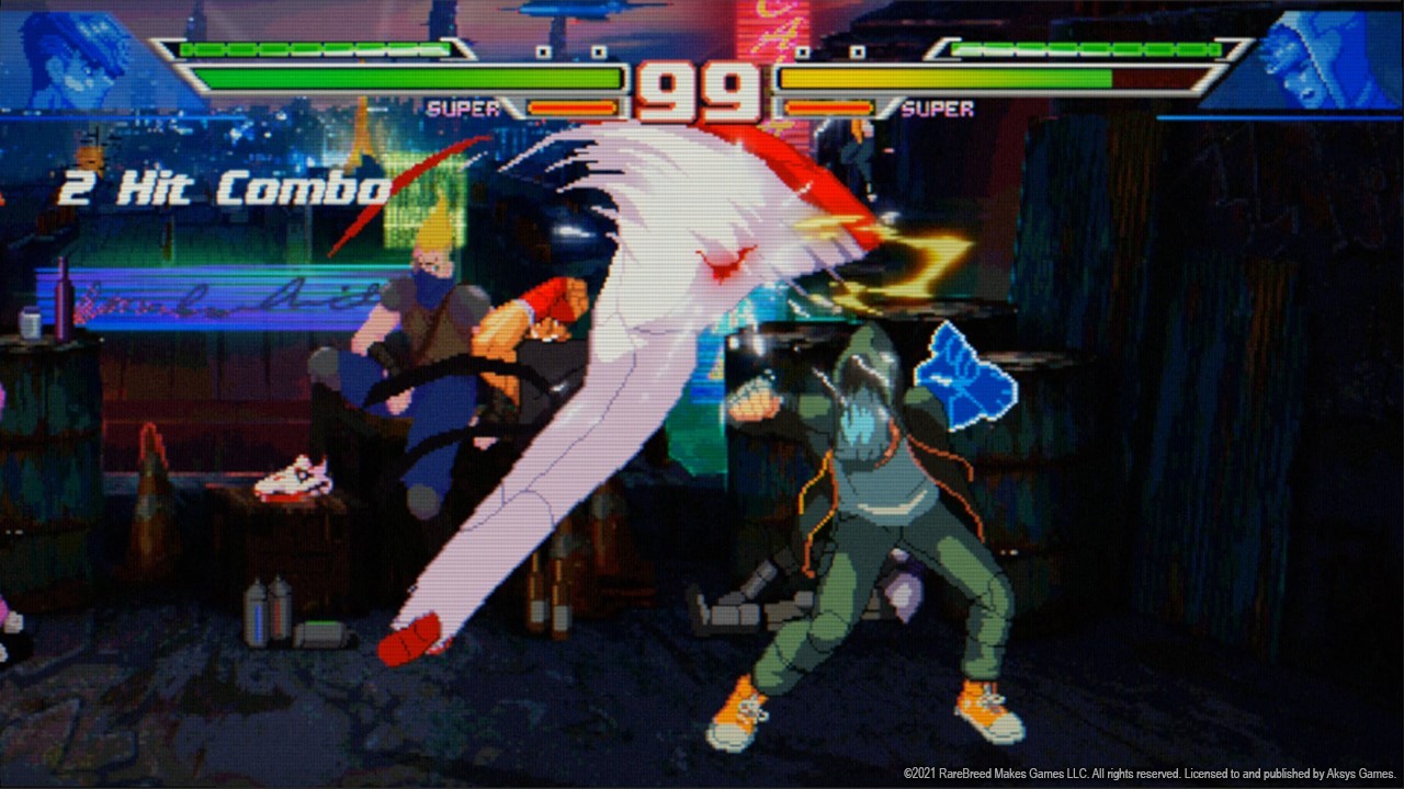 2D格斗新游《Blazing Strike》2022年春季发售 向经典致敬