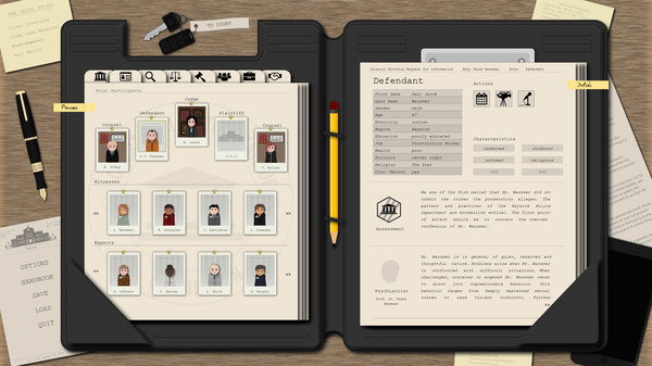 律师模拟RPG游戏《Jury Trial》上架Steam 2021年内发售