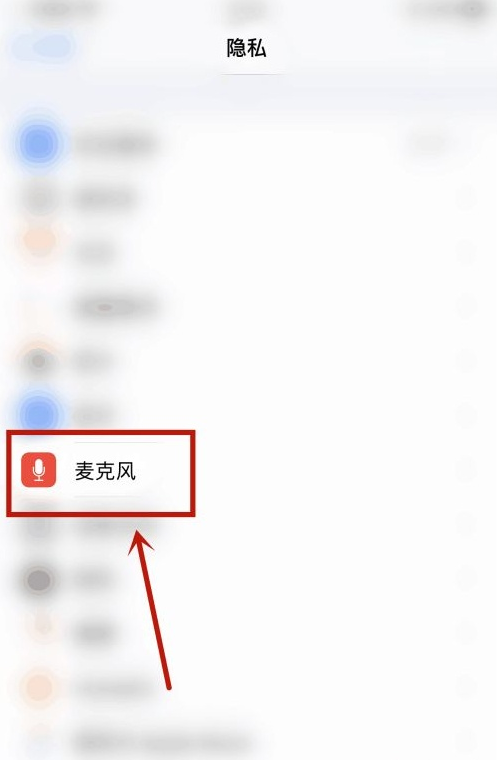 苹果手机怎样开启麦克风权限?苹果手机开启麦克风权限步骤