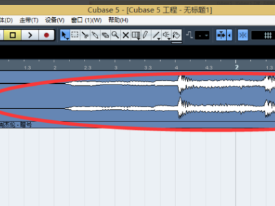 cubase5怎么设置左右定位器?cubase5设置左右定位器的方法