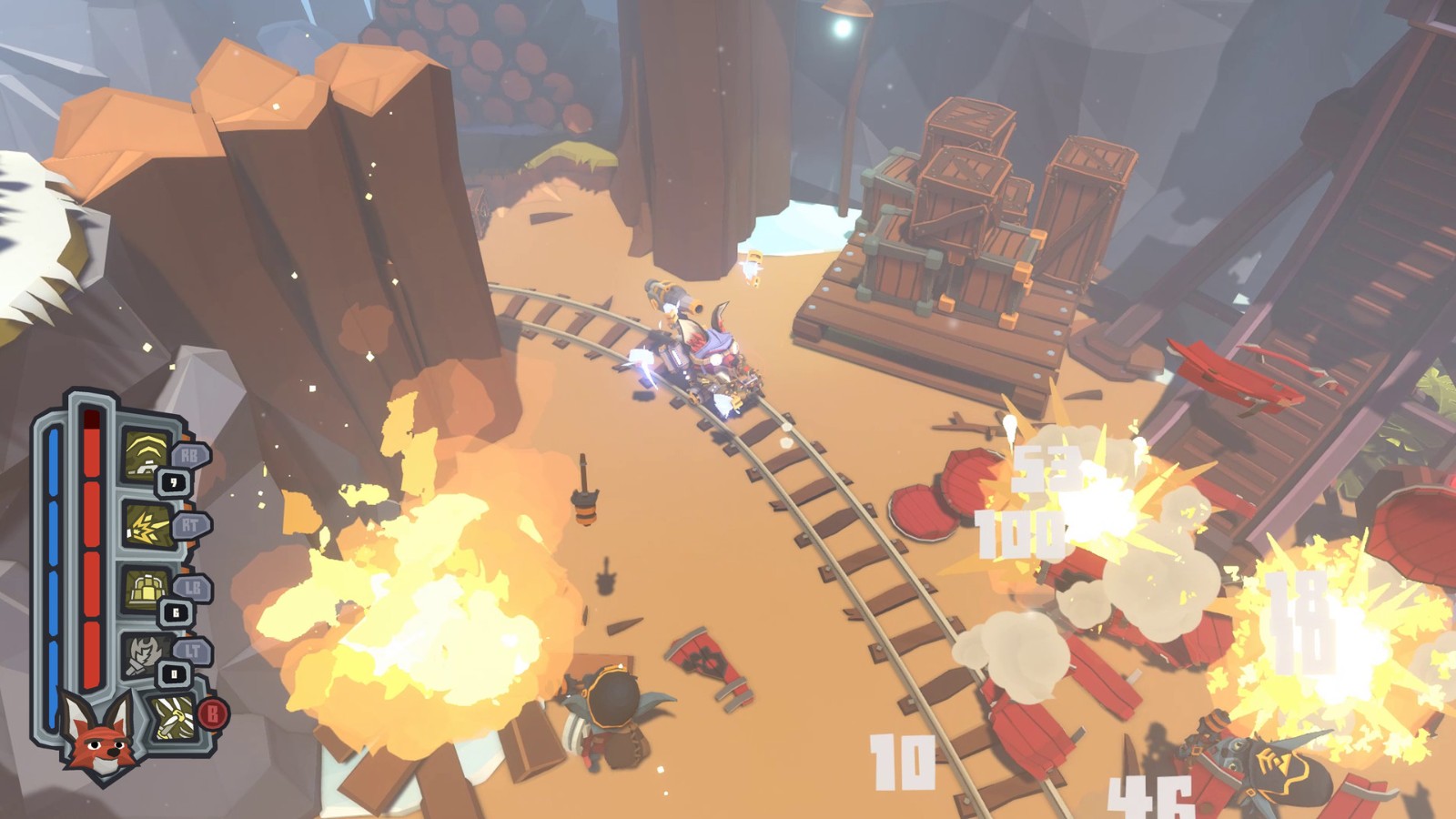 双摇杆动作冒险游戏《三只狐狸》2022年登陆各大平台