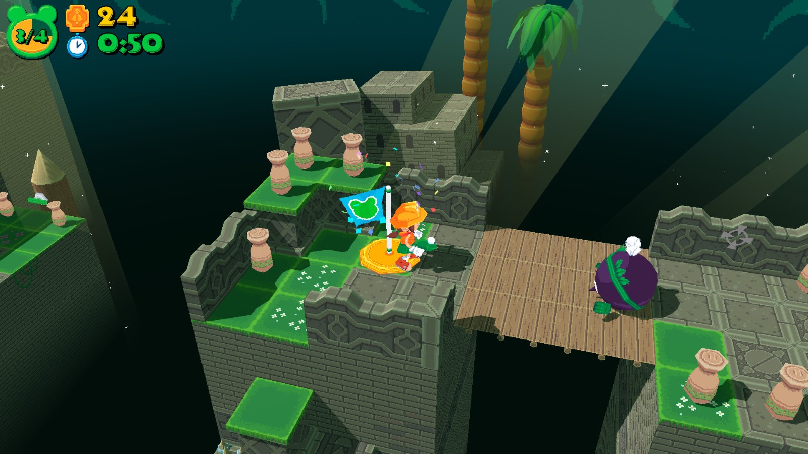 3D怀旧动作游戏《蛙枪》2022年登陆Steam/PS/Xbox/Switch