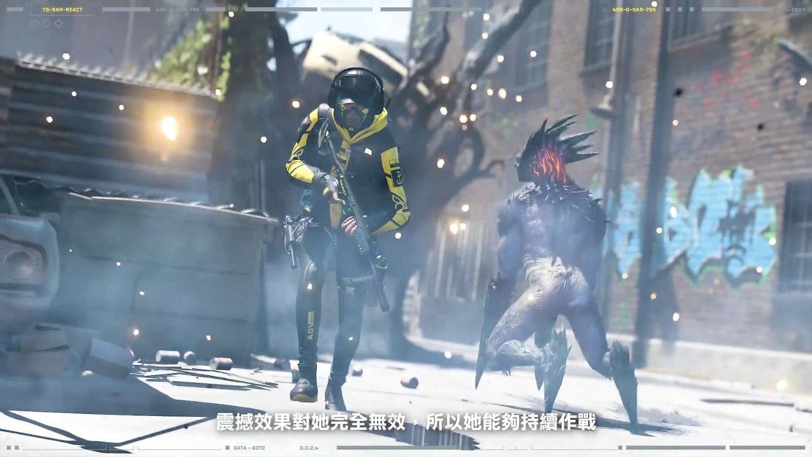 《彩虹六号：异种》“认识 REACT 特勤干员”系列影集之干员ELA