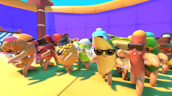 《蔬菜人:终极对决》抢先体验版免费登陆Steam 山寨糖豆人