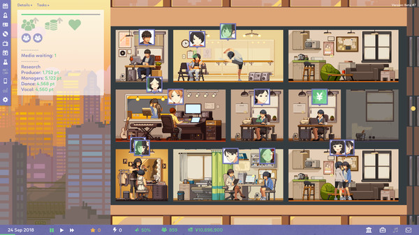 《偶像经理人》7月27日登陆Steam 支持简中