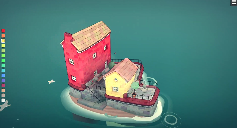 即时城镇建造游戏《Townscaper》8月正式登陆Steam和Switch