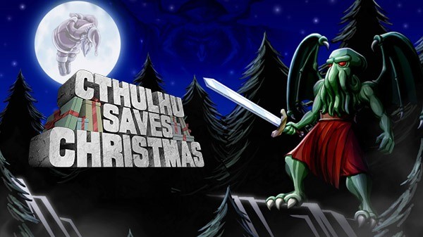 回合制RPG搞笑游戏《克苏鲁拯救圣诞节》PS5版已发售 售价9.99美元
